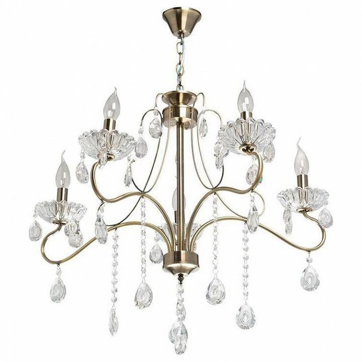 Подвесная люстра De City Свеча 5х60 Вт E14 683014105