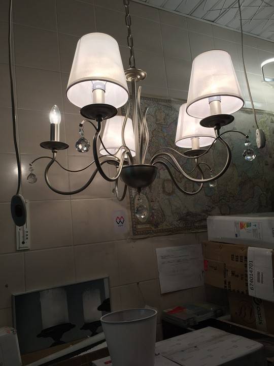 Подвесная люстра MW-Light Федерика 89 5x40 Вт E14 684012705