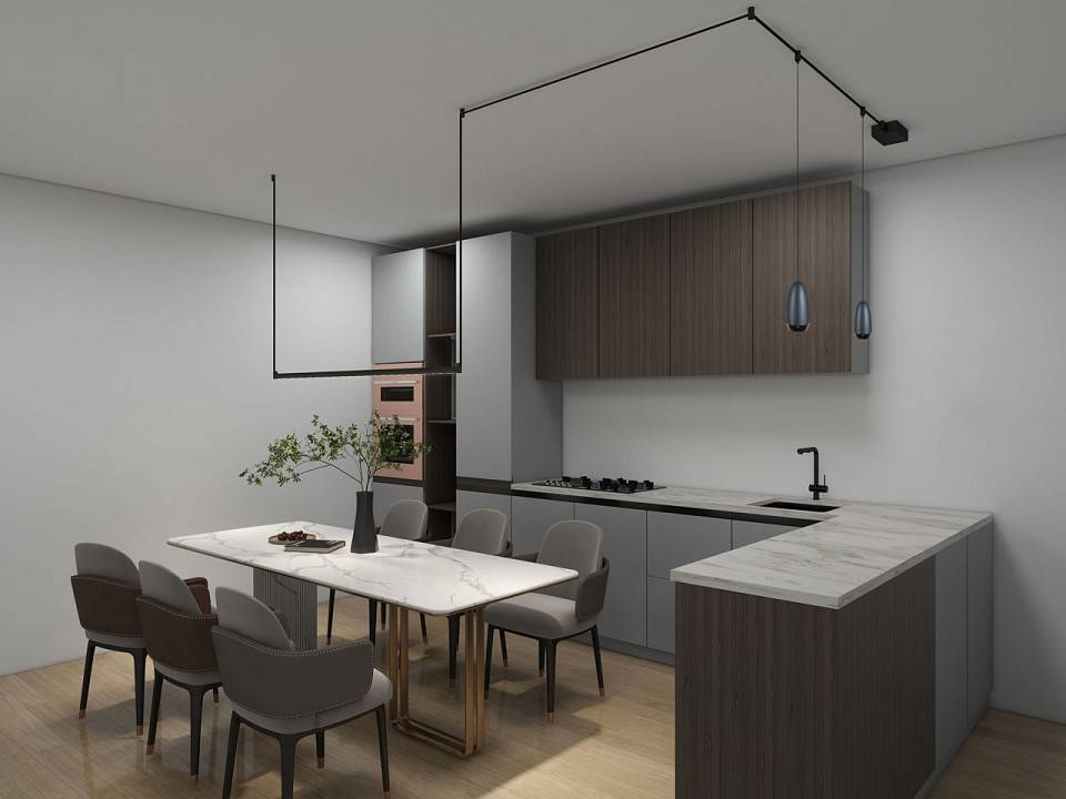 Комплект трековой системы DeMarkt Флекси 3 спота черный 852013203