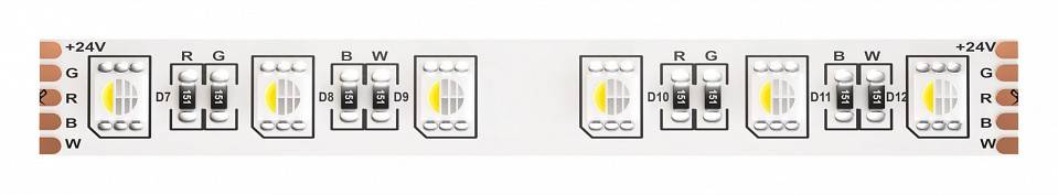 Лента светодиодная Maytoni LED Strip RGB+W 19.2 Вт/м 24 В 4000K IP20 5 м 10180