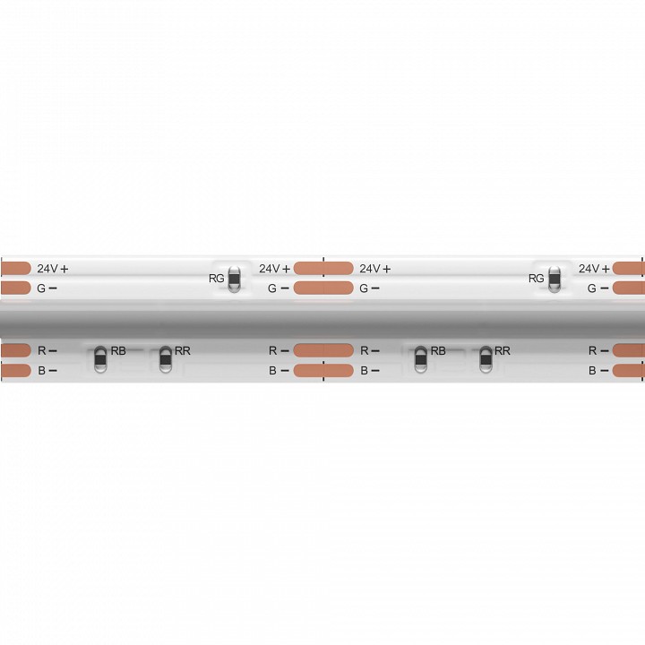 Лента светодиодная Maytoni Ultra COB 24 В 14 Вт/м RGB IP20 5 м 201217
