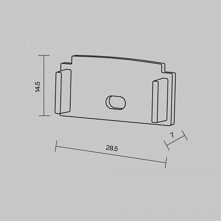 Набор заглушек для профиля Maytoni 642008