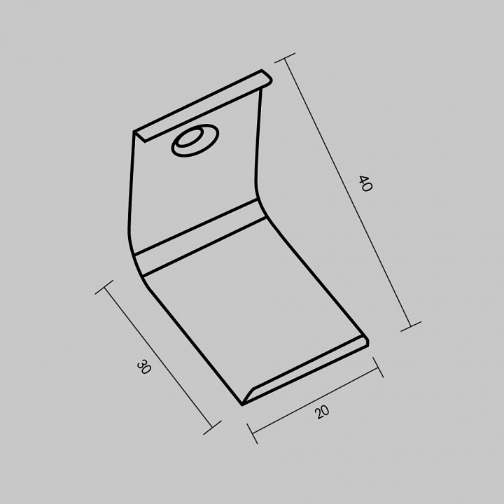 Комплект подвесов для трекового шинопровода Maytoni Exility 642074
