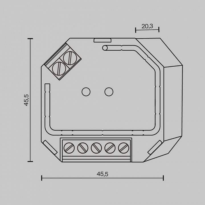 Контроллер-диммер DALI-TRIAC Maytoni 721019