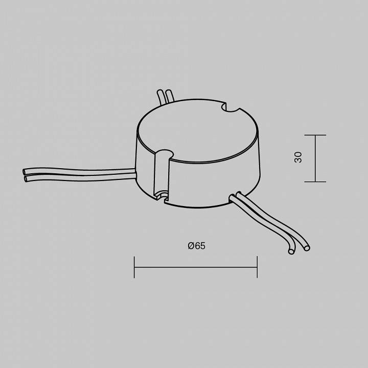 Блок питания Maytoni DALI 200 Вт 48 В 721031