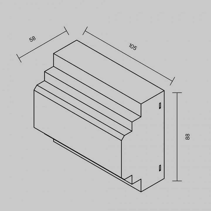 Блок питания Maytoni PSL016 24V 200W IP20 821018