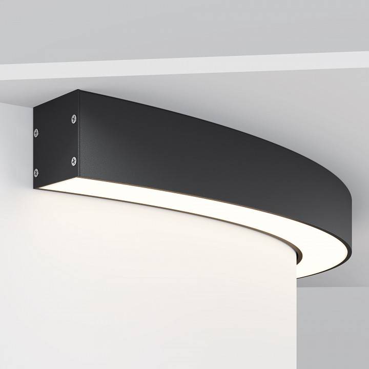 Профиль накладной Maytoni Led strip 90° 0.8 м ALM-3535R-B-D-90°-0.8M