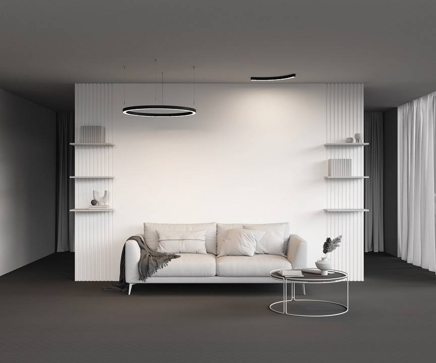 Профиль накладной Maytoni Led strip 90° 0.8 м ALM-3535R-B-D-90°-0.8M