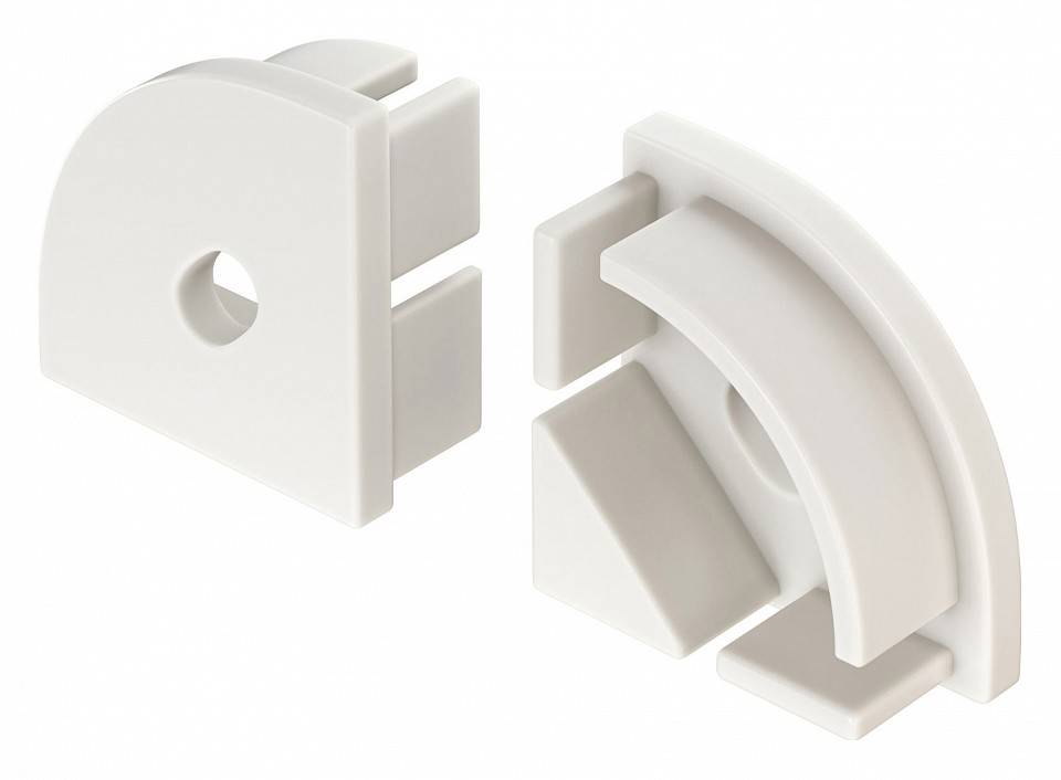 Заглушка для профиля Maytoni с отверстием ALM008EC