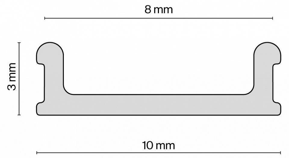 Заглушка для профиля Maytoni ALM012EC ALM012-SC-W