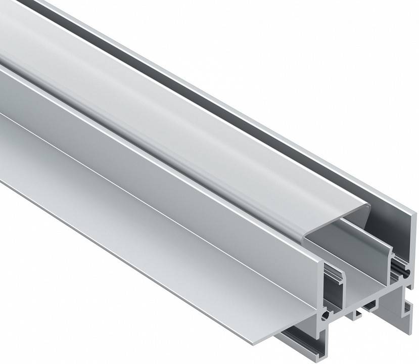 Профиль алюминиевый встраиваемый с нишей Maytoni 2 м ALM013S-2M