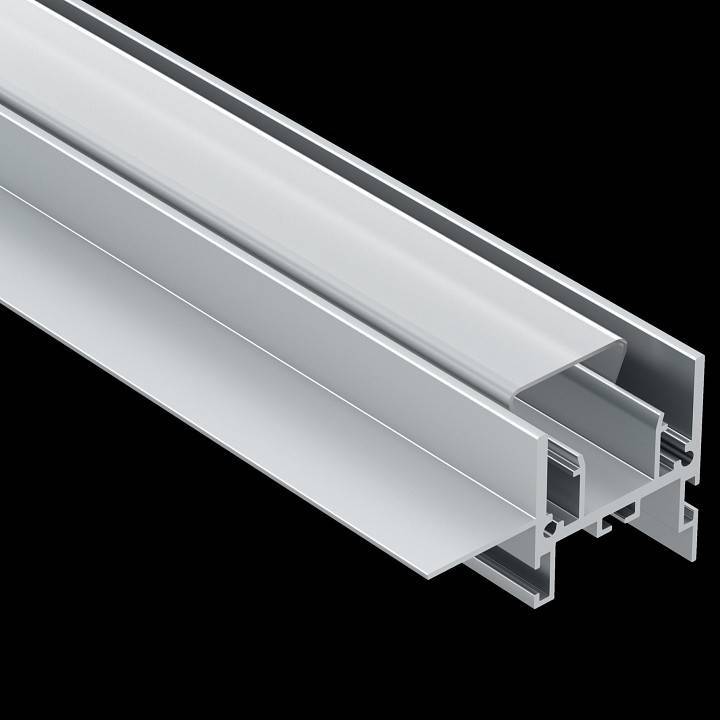 Профиль алюминиевый встраиваемый с нишей Maytoni 2 м ALM013S-2M