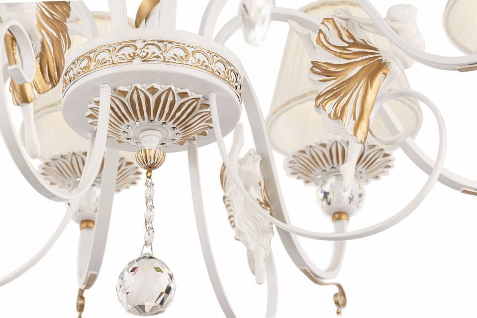 Подвесная люстра Maytoni Elina 6 ламп Золото ARM222-06-G