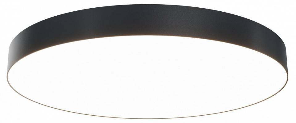 Накладной светильник Maytoni Zon LED 96 Вт 3000K черный круглый C032CL-L96B3K