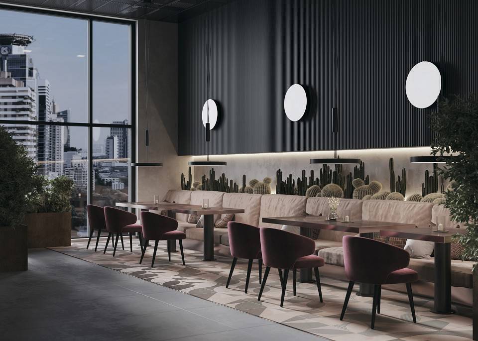 Накладной светильник Maytoni Zon LED 96 Вт 3000K черный круглый C032CL-L96B3K