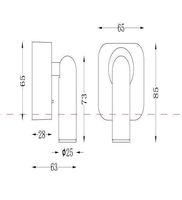 Спот Maytoni Mirax C039WL-L3W3K