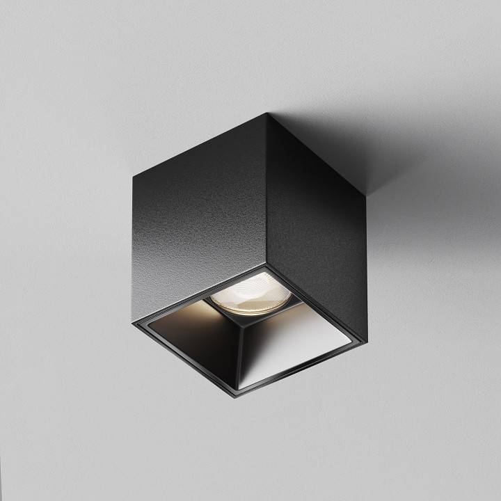 Накладной светильник Maytoni Alfa LED C064CL-5W4K-SQ-B