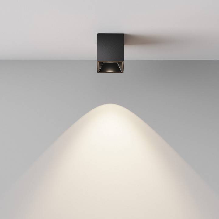 Накладной светильник Maytoni Alfa LED C064CL-5W4K-SQ-B