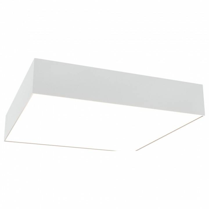 Накладной светильник Maytoni Zon LED 40 Вт 4000K белый квадратный C067CL-L40W4K