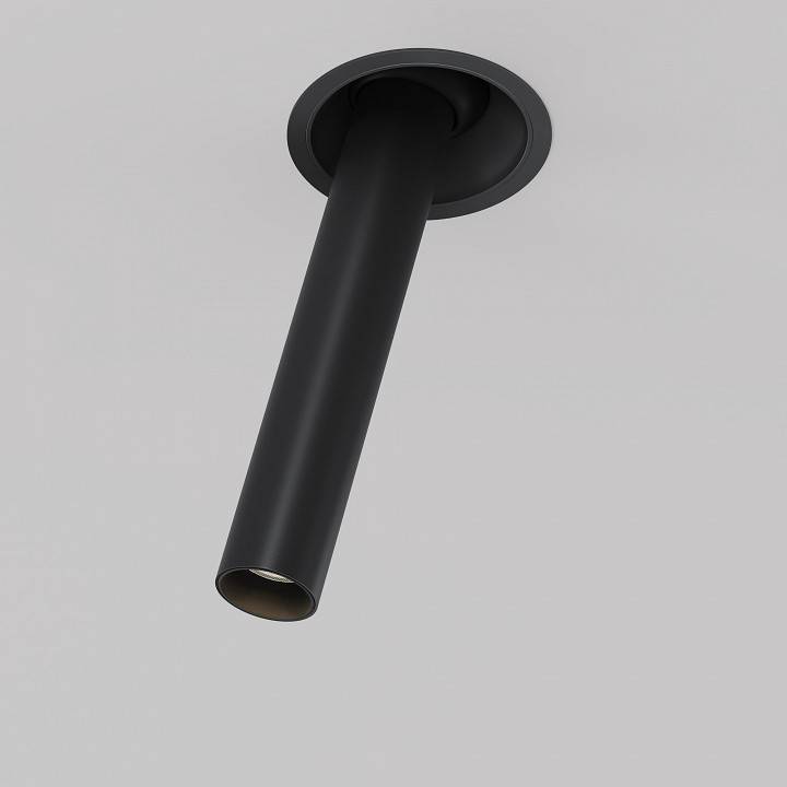 Встраиваемый светильник Maytoni Focus T 7 Вт 3000 К черный C140RS-L300-7W3K-B