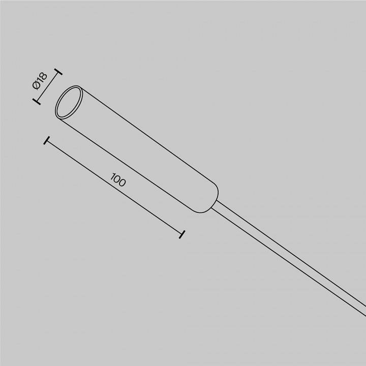 Заглушка для модуля Maytoni Accessories for system Axity CA003EC-BS