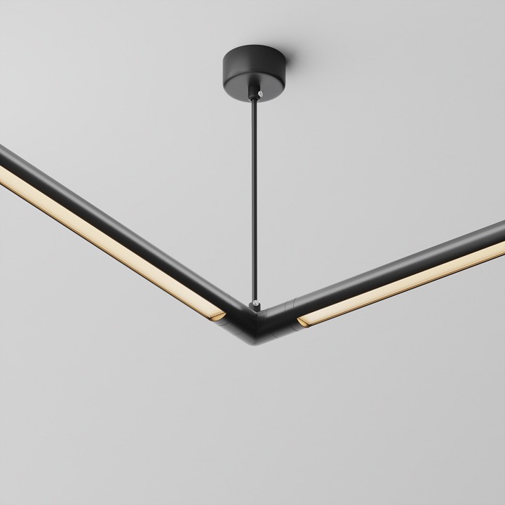 Токопровод угловой внутренний Maytoni  CA014LC-P-B