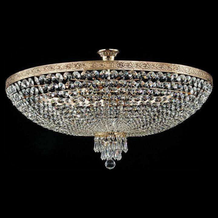 Люстра на штанге Maytoni Palace 10 ламп DIA890-CL-10-G