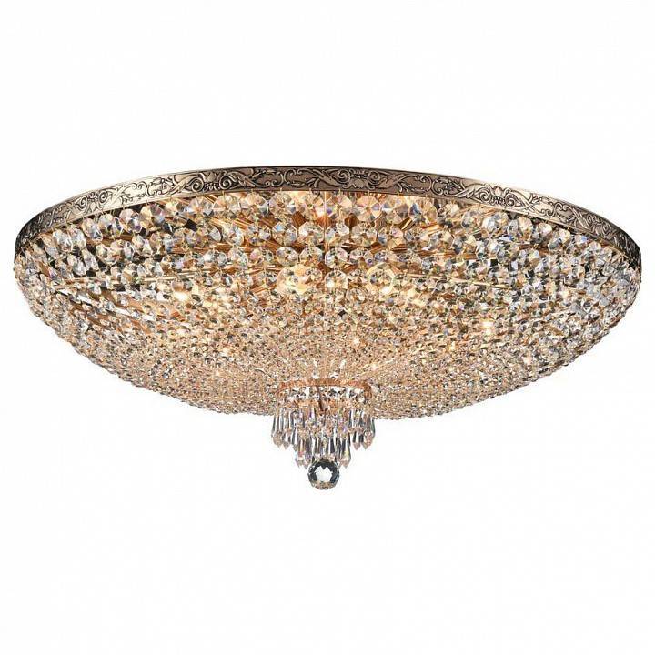 Люстра на штанге Maytoni Palace 10 ламп DIA890-CL-10-G