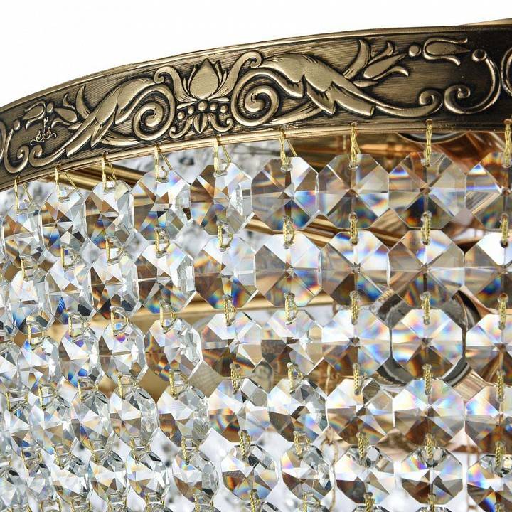 Люстра на штанге Maytoni Palace 10 ламп DIA890-CL-10-G