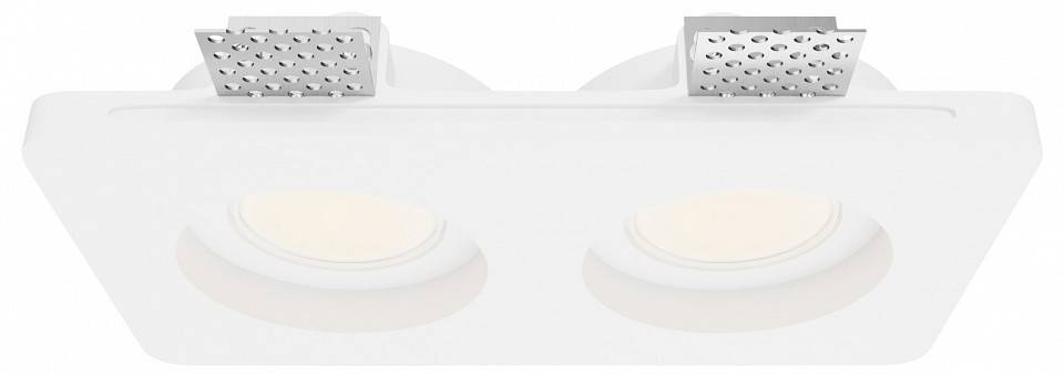 Встраиваемый светильник Maytoni Gyps Modern DL002-GU10-02-W