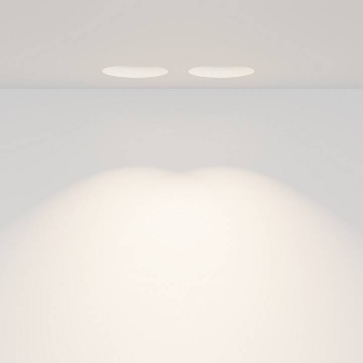 Встраиваемый светильник Maytoni Gyps Modern DL002-GU10-02-W