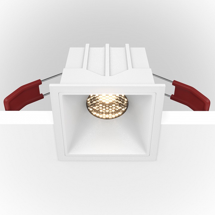 Встраиваемый светильник Maytoni Alfa DL043-01-10W4K-D-SQ-W