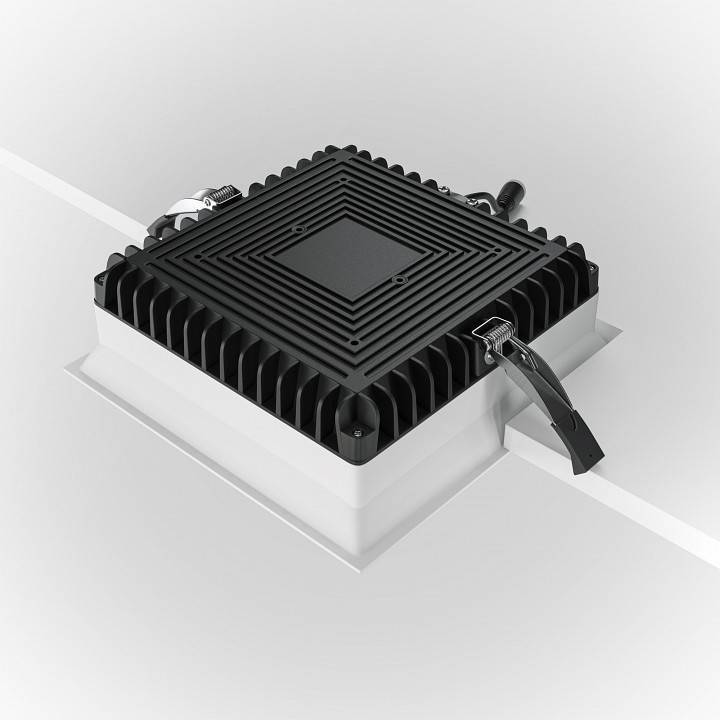 Встраиваемый светильник Maytoni Okno 24 Вт 3000K белый DL056-24W3K-W