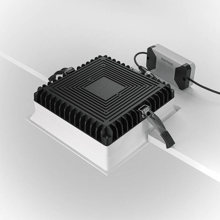 Встраиваемый светильник Maytoni Okno 24 Вт 3000K белый DL056-24W3K-W