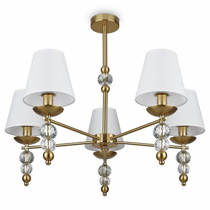 Люстра на штанге Freya Side 5 ламп FR1009CL-05BS