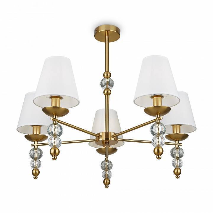 Люстра на штанге Freya Side 5 ламп FR1009CL-05BS