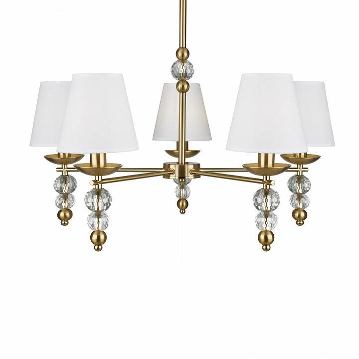 Люстра на штанге Freya Side 5 ламп FR1009CL-05BS