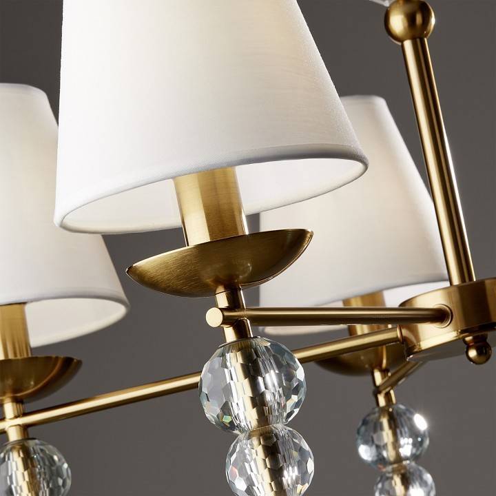 Люстра на штанге Freya Side 5 ламп FR1009CL-05BS