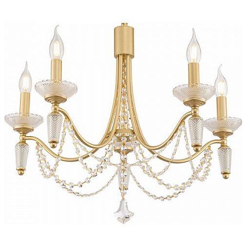 Подвесная люстра Freya Zoe 5 ламп FR2009PL-05G