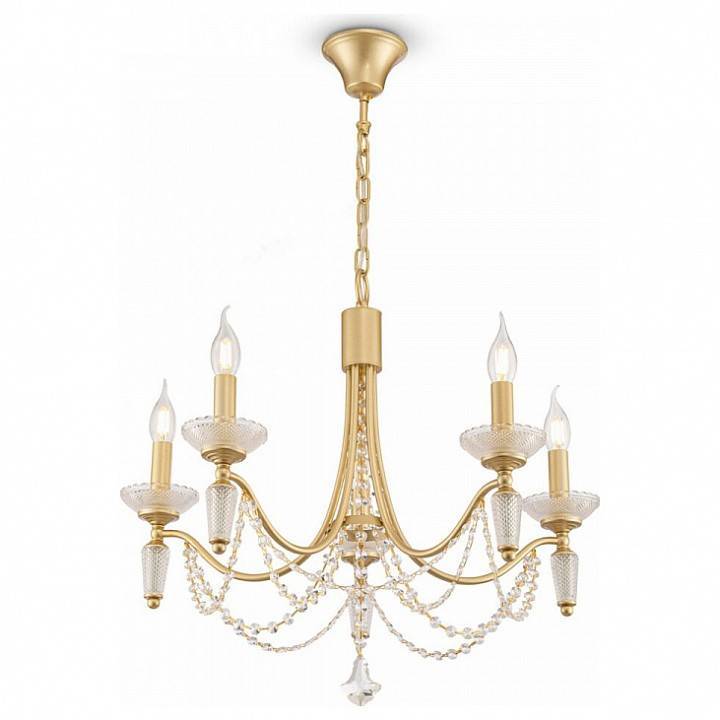 Подвесная люстра Freya Zoe 5 ламп FR2009PL-05G