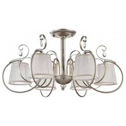 Люстра на штанге Freya Simone 6 ламп FR2020-CL-06-BG