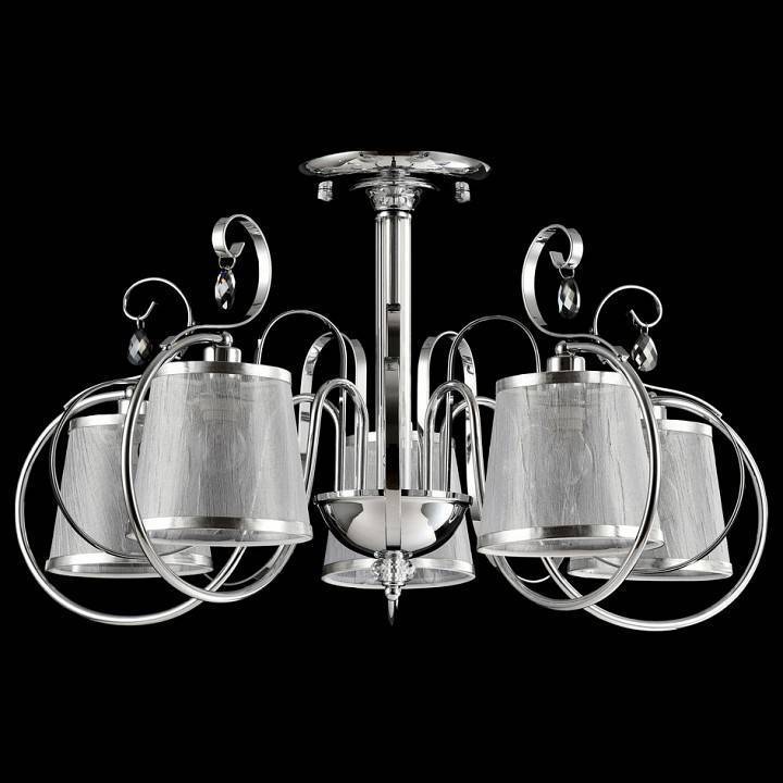 Люстра на штанге Freya Simone 6 ламп FR2020-CL-06-BG