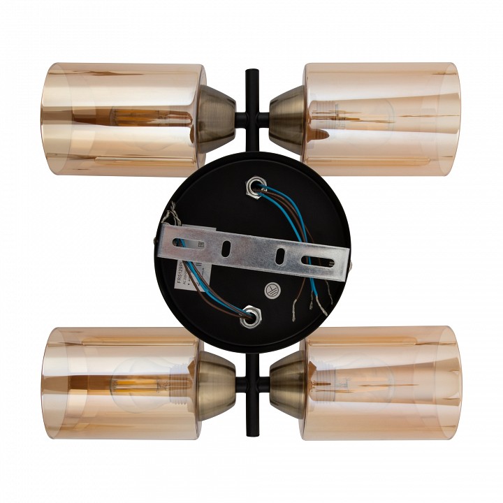 Люстра на штанге Freya Glow 4 лампы FR5129PL-04B