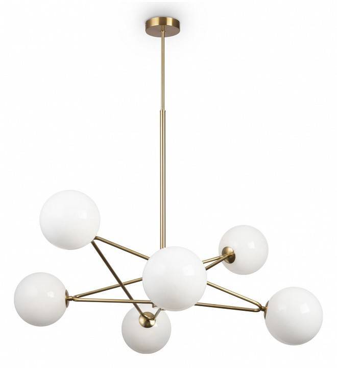 Люстра на штанге Freya Bumble 6 ламп FR5144PL-06W