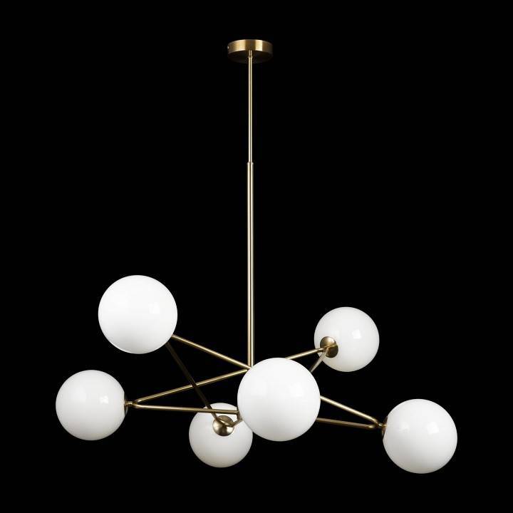 Люстра на штанге Freya Bumble 6 ламп FR5144PL-06W