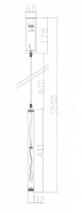 Подвесной светильник Freya Telescope FR5168PL-L3CH
