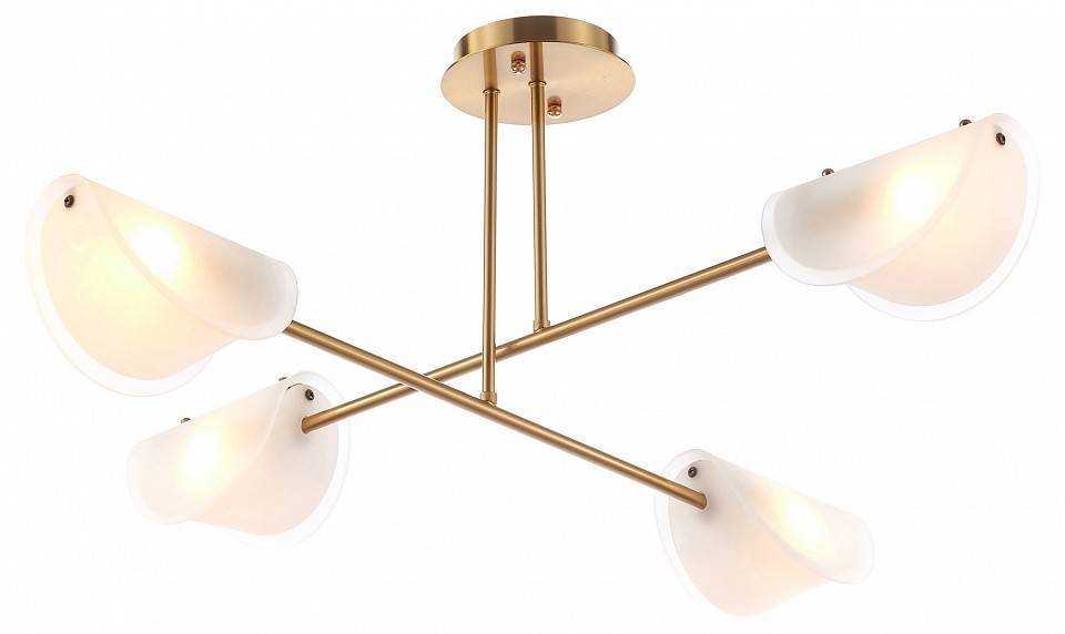 Люстра на штанге Freya Mallow 4 лампы FR5228PL-04C