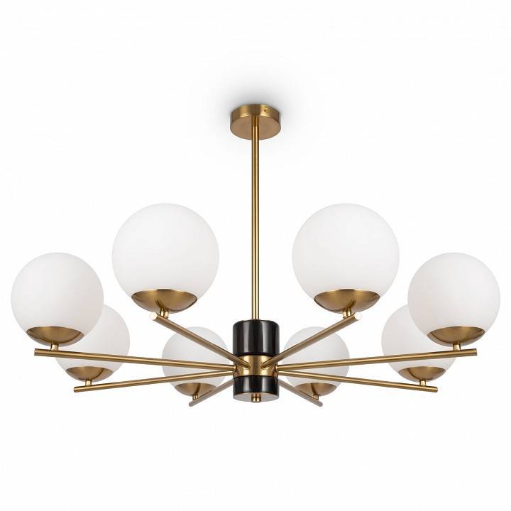 Люстра на штанге Freya Marble FR5230PL-08BS