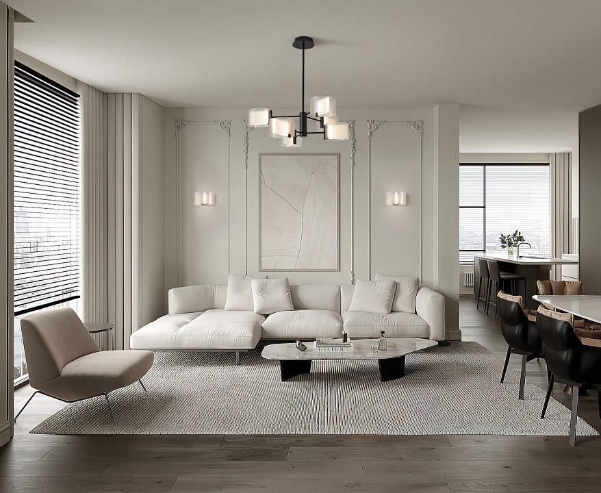 Люстра на штанге Freya Ice FR5541CL-L30B