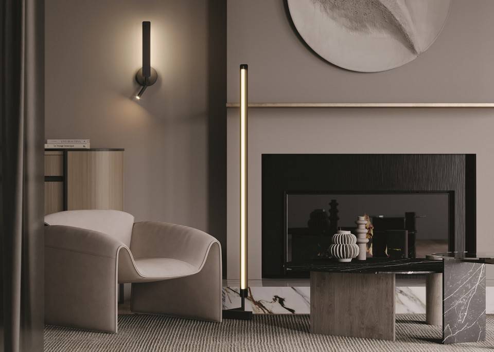 Бра с подсветкой Maytoni Combo MOD214WL-L8B3K